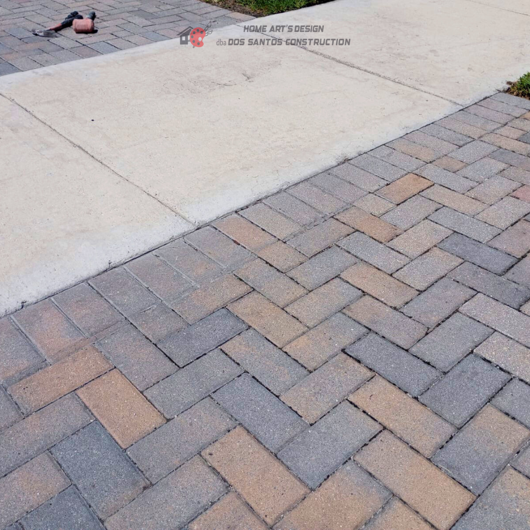 Paver installation