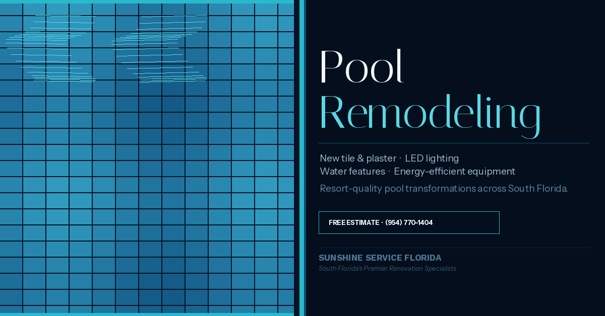 Pool deck paver installation in Boca Raton